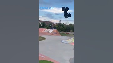 Erevo 2.0 backflip #bash #rccar #traxxas