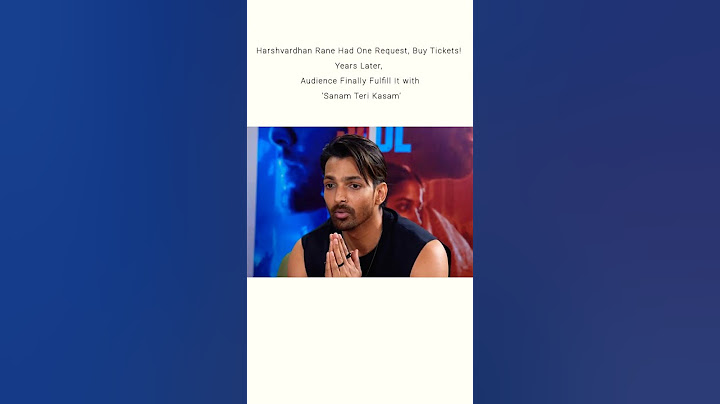 Re-release of Sanam Teri Kasam,  Fans are showering the film with love,making it a massive success