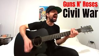 Civil War - Guns N' Roses [Acoustic Cover by Joel Goguen]