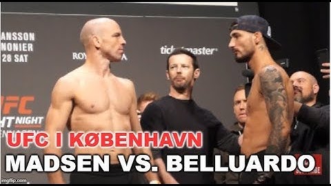 Mark O. Madsen vs. Danilo Belluardo staredown