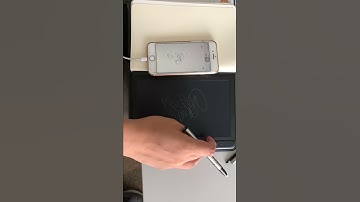 LCD writing tablet connect with cellphone