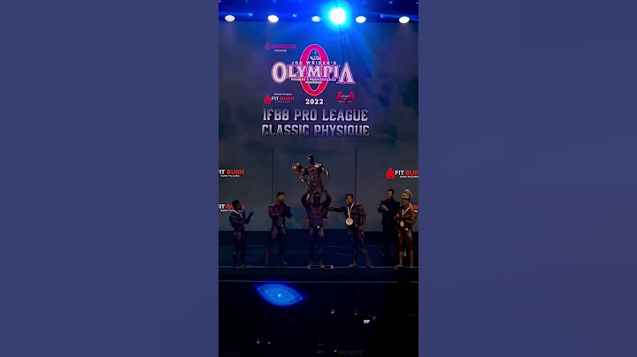 Cbum é campeão e Ramon faz história no top2 #shorts #subscribe #viral #gym