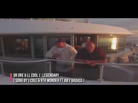 Dr Dre & LL Cool J on a Yacht in Italy: Legendary (song by J Cole, Joey Badass & 9th Wonder) #shorts