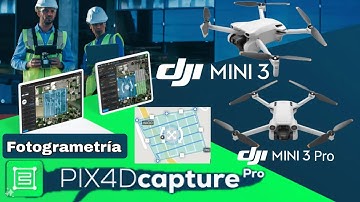 DJI MINI 3 y PIX4D para Fotogrametría- Modelado 3D, Ortofotos en Español