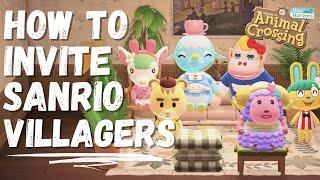 Inviting ALL Sanrio Villagers To My Island | Animal Crossing New Horizons