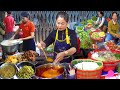 Cambodian Routine Street Food &amp; Lifestyle - Neem Flower Salad, Fried Ginger, &amp; More