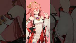 Yae Miko Swaying MMD😳🫶💕#shorts #hoyoverse #genshinimpact #mmd