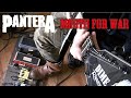 Pantera - Mouth For War :by Gaku