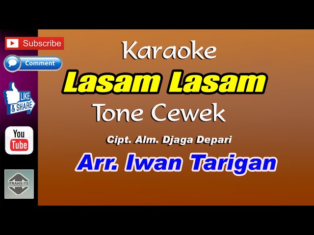 Karaoke Lagu Karo  Lasam Lasam Cewek class=