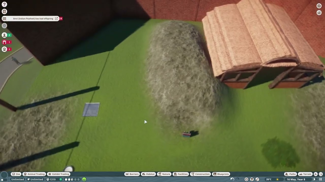 Lion Habitat Guide in Planet Zoo