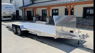 Bear Track 7x20' All Aluminum Car Hauler Trailer 9990# GVW BTC81240B10 0