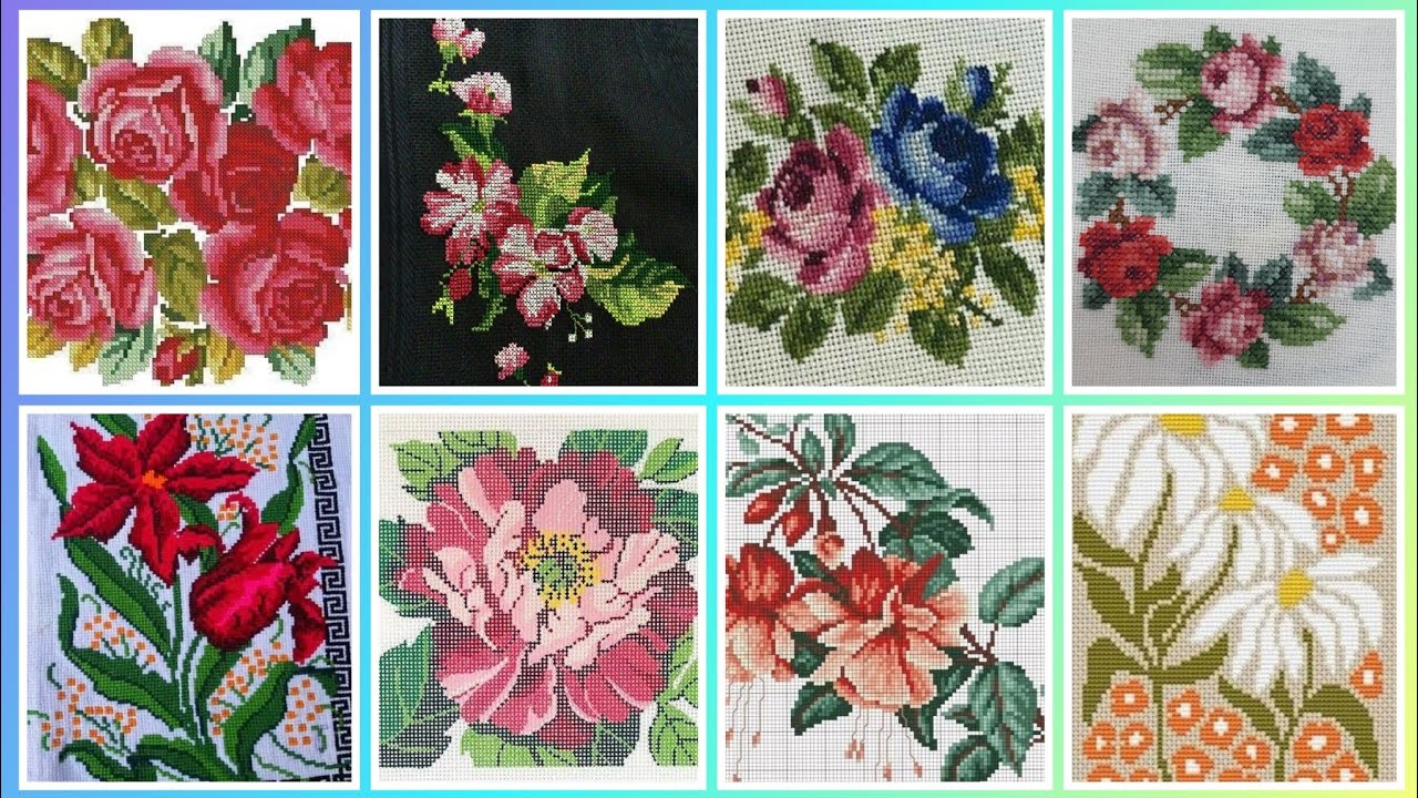 Очень красивые и потрясающие идеи для вышивки крестом.