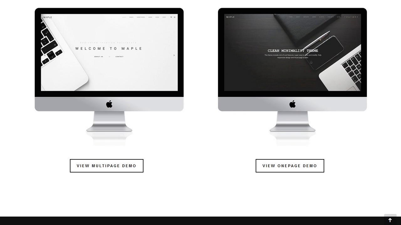 Maple - Responsive Clean Multi-Purpose WordPress Theme - YouTube