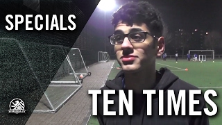Ten Times mit Adham Kamel 1 FC Schoneberg U17 B Junioren SPREEKICK TV
