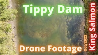 Drone view of Tippy Dam October 2022 - DJI Mini 2