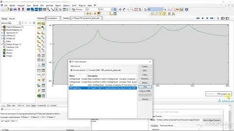 ABAQUS : FRF (Frequency Response Function) in ABAQUS  for a sandwich composite Part 4/4   by Alak