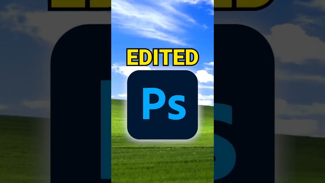 The Windows XP Hill WASN'T Photoshopped||#tech#technology#backtobasics#shorts