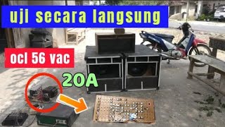 Uji ocl mini 56Vac 20A auto_bliyutt..‼️