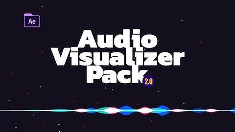 Audio Visualization Pack (After Effects Template)