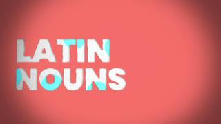 Quick Review - Nouns