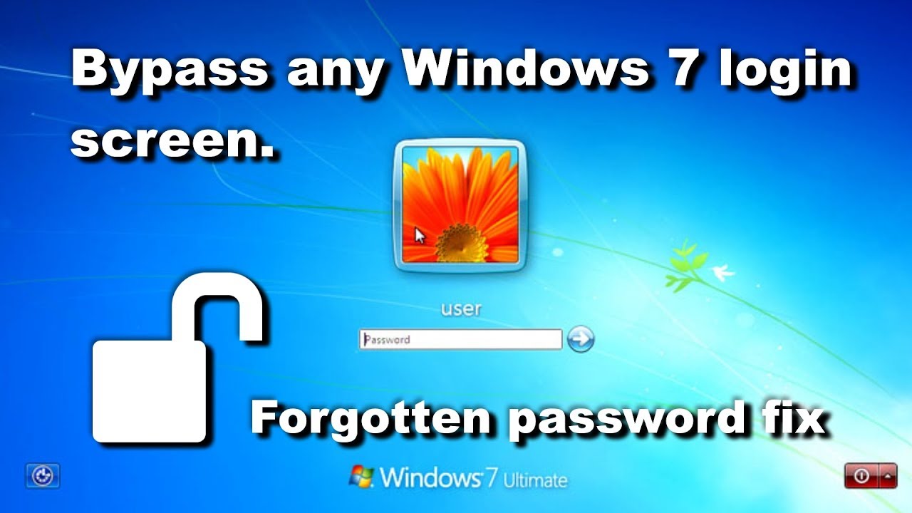 How to Fix Forgotten Windows 28 Password - Bypass Login Screen & Reset  Password