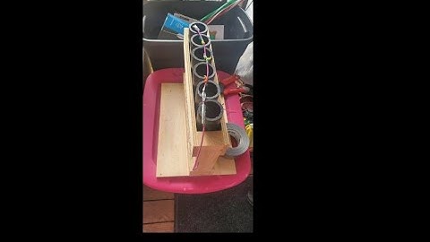 My 1st time fusing 6 shot rack