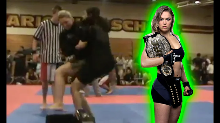 Ronda Rousey At Jiu-Jitsu No-Gi Grappling Tournament