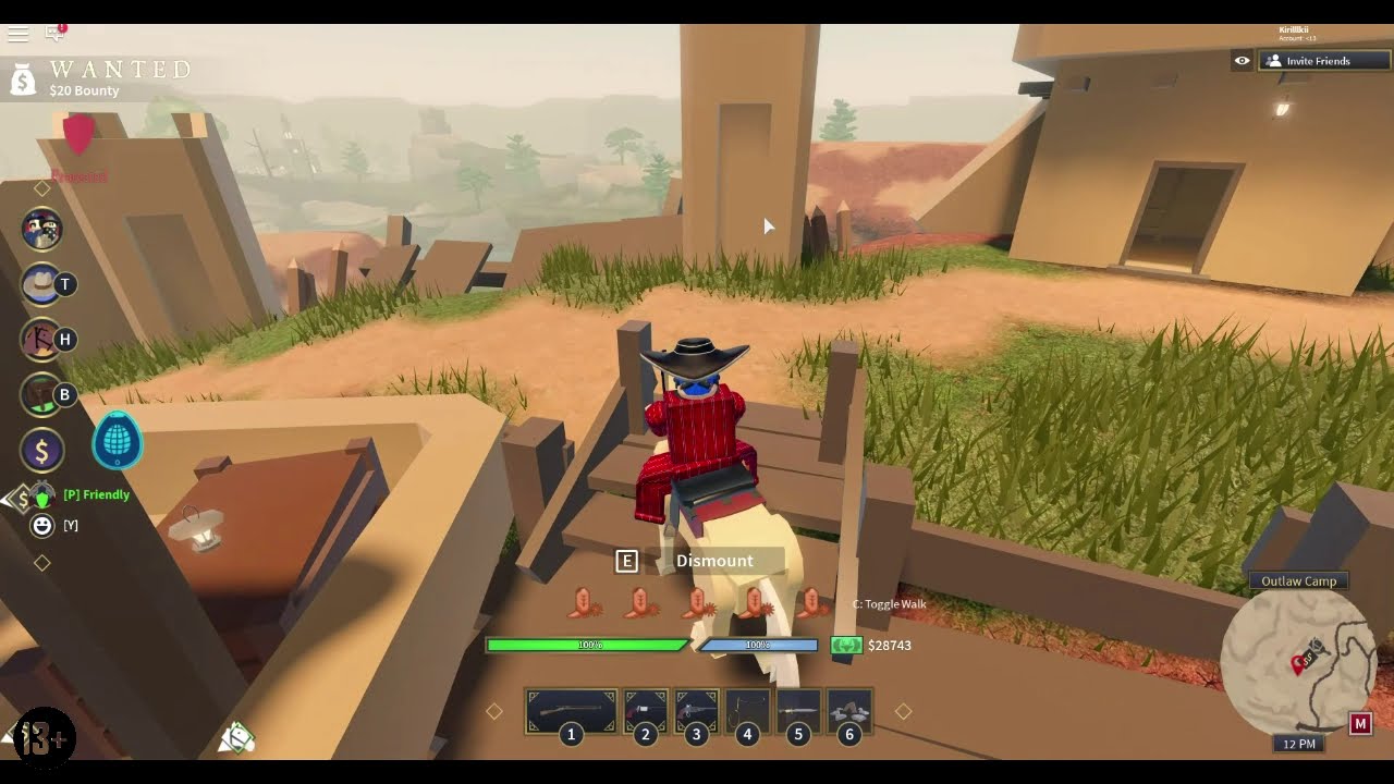 Кадр 2 из видео Как Быстро Заработать Денег The Wild West Roblox, Топ 3 Лучших Мест Для Фарма