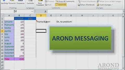 Using Excel 2010 - Track Workbook Changes