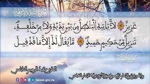 الثمن 8  من الحزب 48 رواية ورش عن نافع من المصحف المثمن بصوت القارئ عبد الرحيم النابلسي