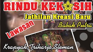 Jathilan Kreasi Baru RINDU KEKASIH babak putra Krapyak Triharjo Sleman