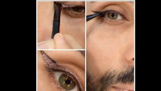 glitter eyeliner tutorial كيف رح نعمل ايلاينر غليتر بسهولة؟؟ eyeliner