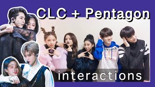 CLC and Pentagon Interactions (They're Good Friends!)