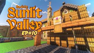 Sunlit Valley #10 - Setting Up for Automation - Stardew in Minecraft Mod Pack