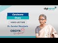 OBGYN MD Lecture on "Carcinoma Ovary" by Dr. Sundari Nandyala