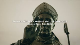 Promoce Absolventů Fek Zču 2025 Ing. 1. 7. 2025, Zámek Kozel