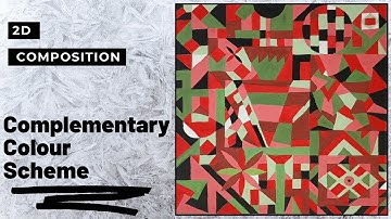 Complementary color scheme/2D composition/Color harmony/Types of color schemes/Hindi