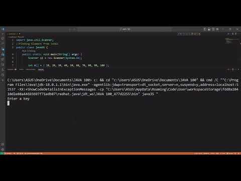 DAY 35 || Finding elements from index number in java #java || #shorts #short #viral