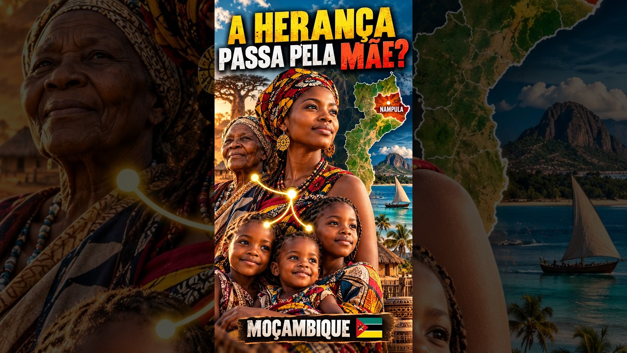 O Povo de Moçambique Onde a Herança Passa Pela Mãe 🇲🇿