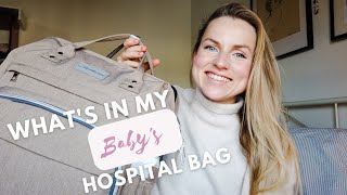 What's in my Baby's Hospital Diaper Bag