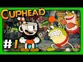 Cuphead Прохождение #1 ✅ ЗЛЫЕ ОВОЩИ | ЛЯГУШКИ БОКСЕРЫ