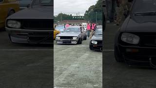 やんちゃなスカイライン軍団‼️ #旧車 #skyline #kenmeri #hakosuka