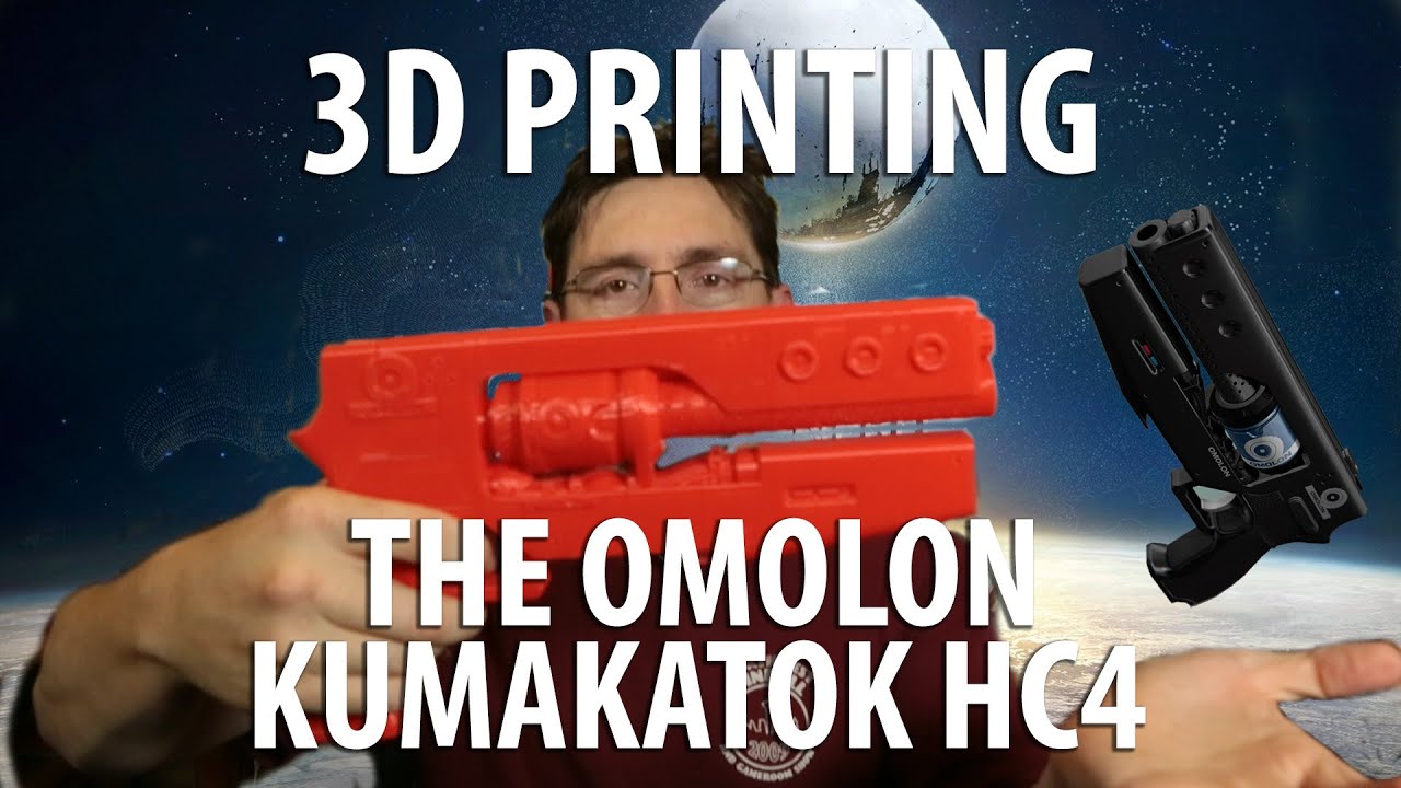 Assembling a 3D Printed Gun - Omolon Kumakatok HC4