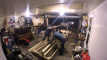 BadgerLoop Pod Base Construction - University of Wisconsin Madison