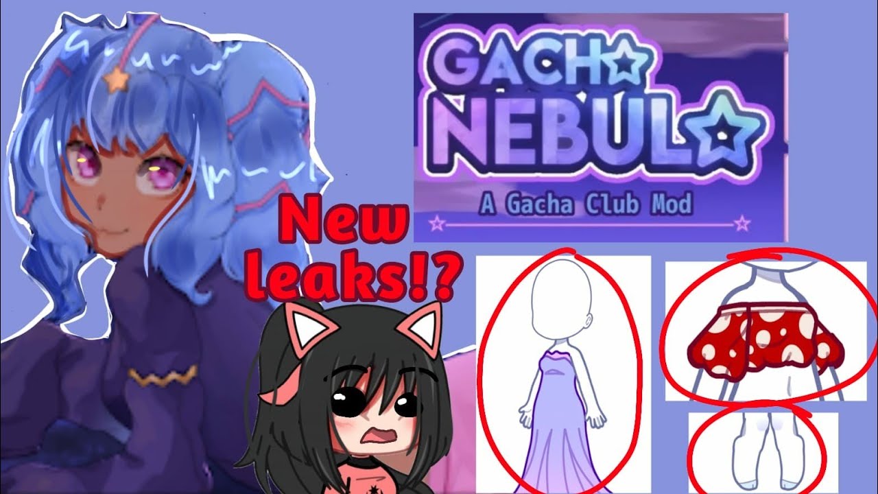 Some of Gacha Nebula's assets and info about the upcoming mod