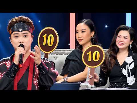 Tiết mục CỔ TRANG ĐỘC ĐÁO bất ngờ nhận "cơn mưa điểm 10" từ dàn giám khảo nữ KHÓ TÍNH