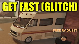 How to get RV VAN FAST using this GLITCH - Dusty Trip