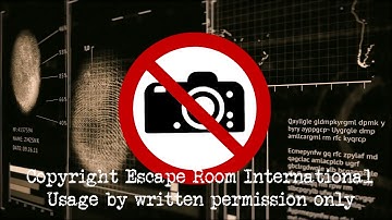 Escape Room Rules Video