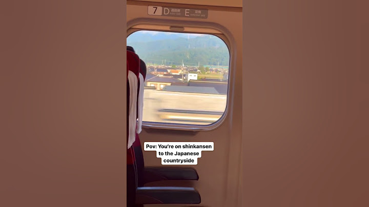 Pemandangan Di Jepang Keren || Shinkansen