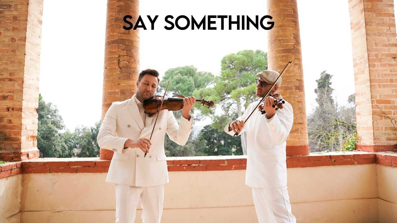 Say Something - A Great Big World - Violin Cover by Valentino Alessandrini & Marco Santini